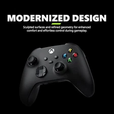 Microsoft Xbox Wireless Controller 2025 Carbon Black with Hybrid D-Pad, Textured
