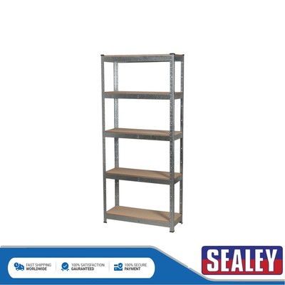 Sealey Racking Unit with 5 Shelves 150kg Capacity Per Level AP6150GS