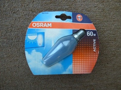 Osram Kerzenlampe Active BC, E14, 60W, daylight, Tageslicht