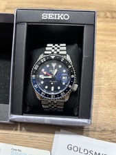 Seiko 5 Sports Watch - SSK003K1 "Blueberry" GMT , Used in great condition 