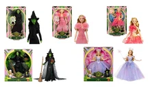 Wicked Movie Dolls – Glinda & Elphaba | Deluxe, Singing & Fashion Styles