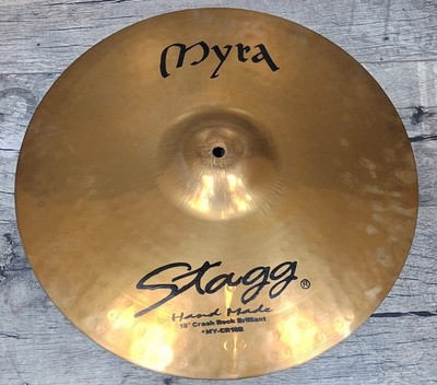 STAGG Myra-Serie 18'' Crash Rock Brilliant B20 Bronze handhammered  TOPDEAL