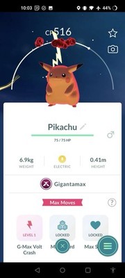 Gigantamax Pikachu - Pokemon Go Trading  