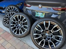 Oem 21 Bmw X5 X6 Lci 915m Wheels New Run Flat Pirelli Tires Rims M60i M Sport