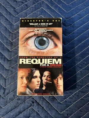 Requiem for a Dream Director s Cut VHS Widescreen Jared Leto Jennifer Connelly