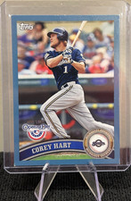 Topps 2011 Opening Day Corey Hart Milwaukee Brewers #191 Base Set Baseball Card
