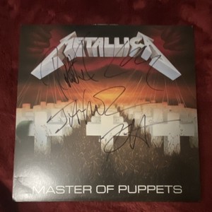 Metallica Signed Album | eBay