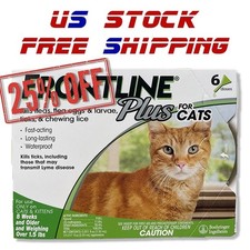 For CATS / 8 WEEKS / 6 Doses GENUINE -FREE SHIPPING- US Stcok Exp 02/2028 