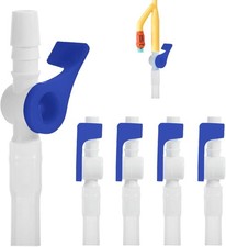 Katheterventil - 40 Stück - 6 Farben - für intermittierende Harnröhrenkathetern