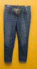 CHICO'S THE SO SLIMMING GIRLFRIEND BLUE ANKLE JEANS CHICO'S SIZE 1 R
