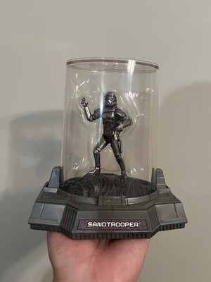 Star Wars Titanium Die Cast Series Stormtrooper Vintage Silver Finish Version Vg