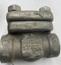 VELAN 800 Body F316 3/4''NPT Swing Check Class 800 1920 PSI