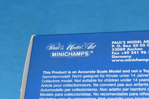 Ford Focus Turnier Minichamps 1:43 Diecast Car Blue Metallic P-3 - Picture 5 of 6