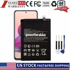 Replacement Battery BN59 For Xiaomi Redmi Note 10 10S 10 M2101K7AG M2101K7AI US