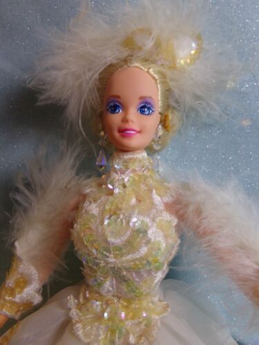 BARBIE 1994 STAGIONI INCANTATE PRINCIPESSA DELLA NEVE SUPERSTAR BARBIE 11875 - Foto 3 di 7