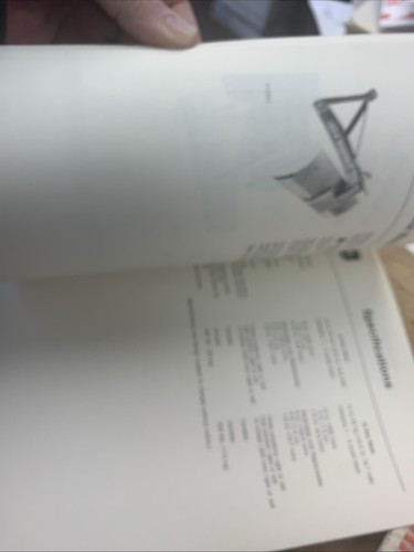 John Deere 34 & 35 Rear Blades Operators Manual OM-TY3995 NOS - Picture 8 of 13