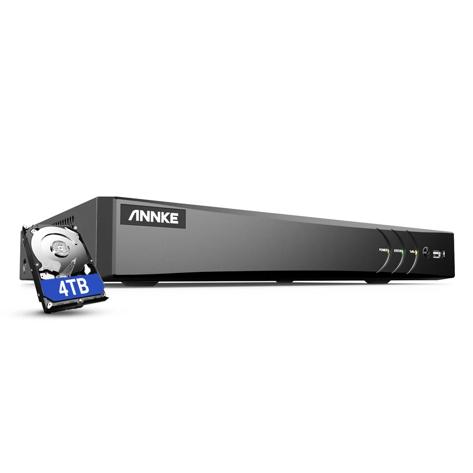 ANNKE 5IN1 4K 8MP 8CH DVR Video for CCTV Security Camera System AI Motion H.265+ - Image 2 of 4