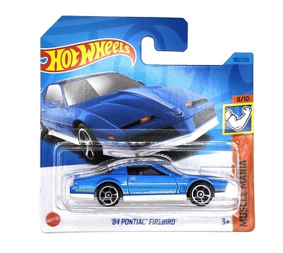 Hot Wheels '84 Pontiac Firebird Muscle Mania Kids Model Diecast