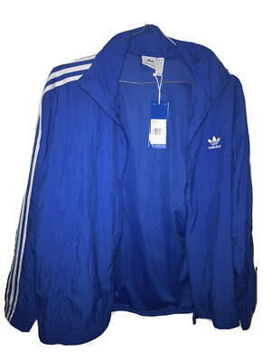 Adidas Lock Up Track Top Blau Größe 12 Unisex