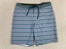Patagonia Minimalist Wavefarer Swim SUP Surf Board Shorts (Men's 36) Gray - 10"