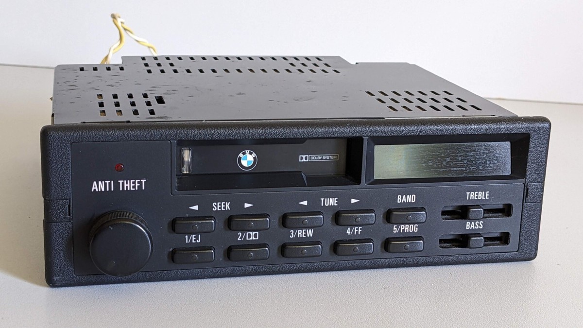 1988 OEM BMW Alpine CM5907 Cassette Radio E28 E30 E24 E23 | eBay