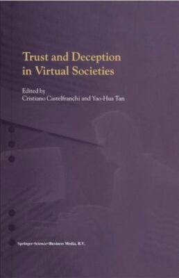 Trust and Deception in Virtual Societies, Hardcover by Castelfranchi, Cristia...