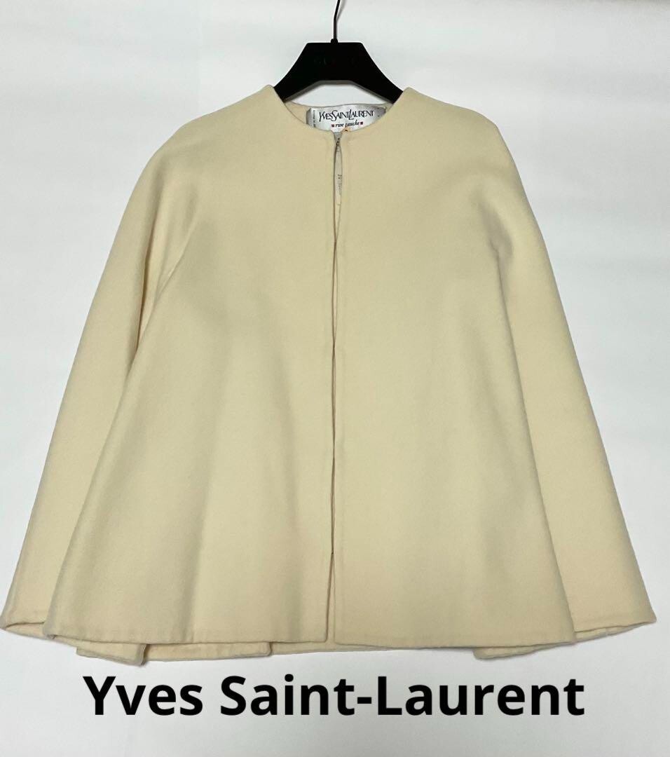 Yves Saint Laurent Cape Jacket taglia 36 donna dal Giapponese JP!!!!!!!!!!!!