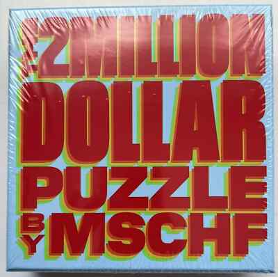 The 2 Million Dollar Jigsaw Puzzle - New Sealed In Box