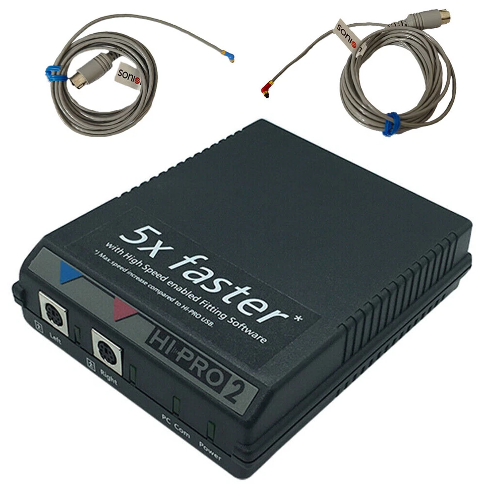 5X Digital Hearing Aid Programming Machine Programmer for Siemens Resound HI-PRO - Image 3 of 4