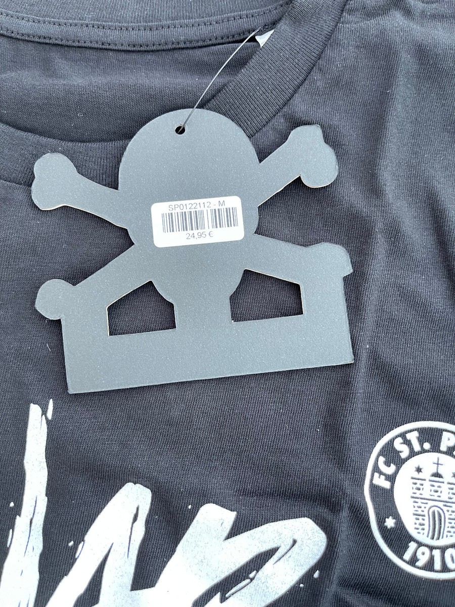 FC Pauli T-Shirt No War Schwarz Millerntor Kein Krieg