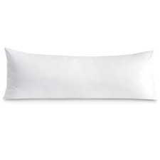 Body Pillow Cover 20x54 Body Pillow Case 100 Body Pillow Case 20" x 54" White