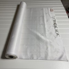 SILK White, FABRIC 1 Yard x 22 Inches Wide or 36 Inches x 22 Wide SOLD BY YARD