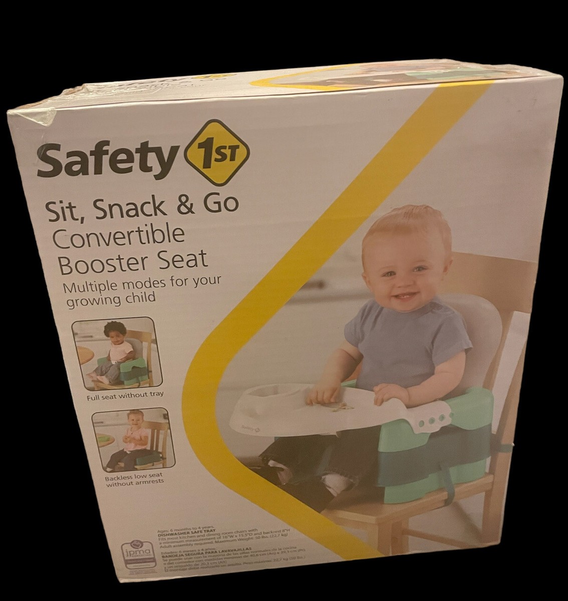 SAFETY 1ST, IN SIT, SNACK GO, CONVERTIBLE BOOSTER SEAT