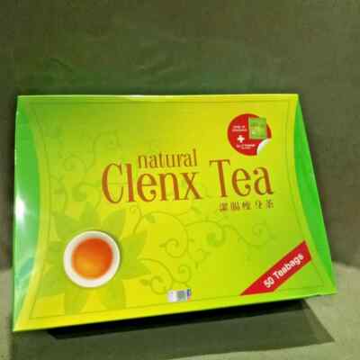 NATURAL CLENX TEA 1 Box -55's Helps Regulate Gastrointestinal System