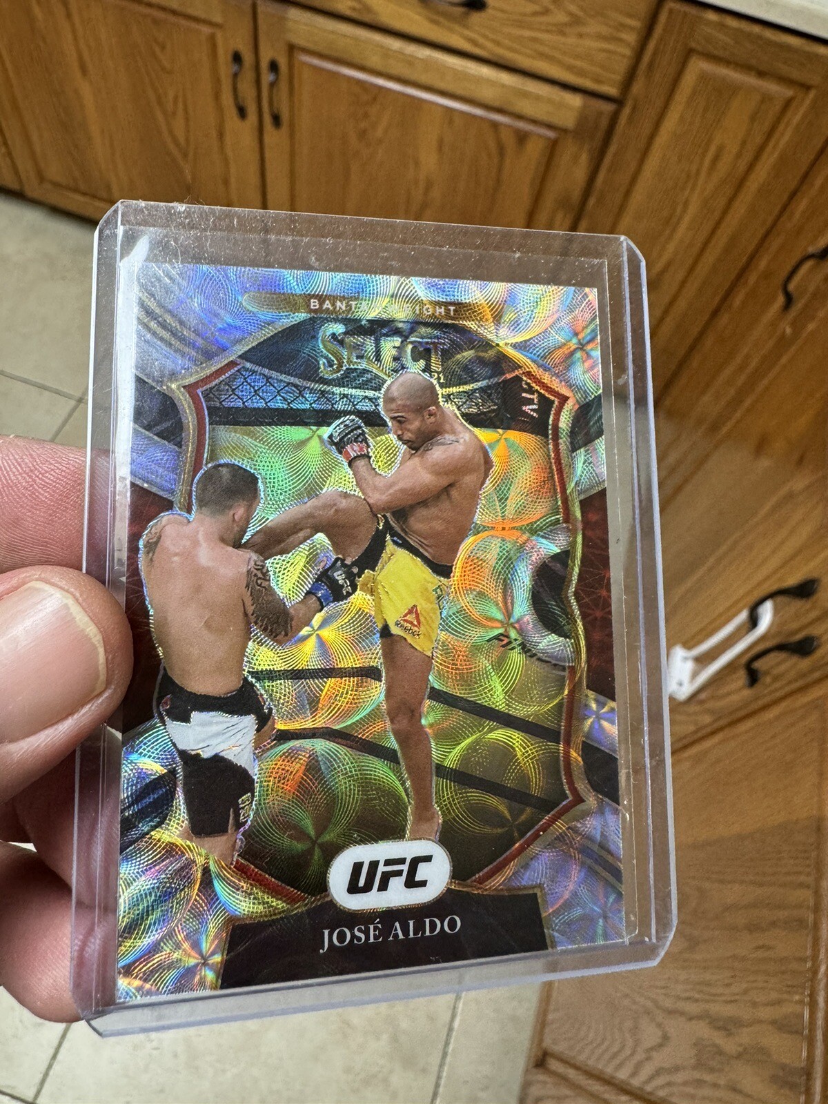 JOSE ALDO 2021 Panini UFC Select SCOPE Concourse Prizm