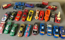 Vintage 1990s Lot of 27 Hot Wheels Nascar  Others