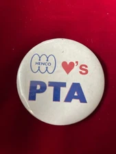 Henco Hearts (LOVES) PTA Pinback Button 2.25"