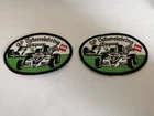 2x Grand Prix Austria Ring Formula 1 - Vintage Patch - Rare - 9x6cm