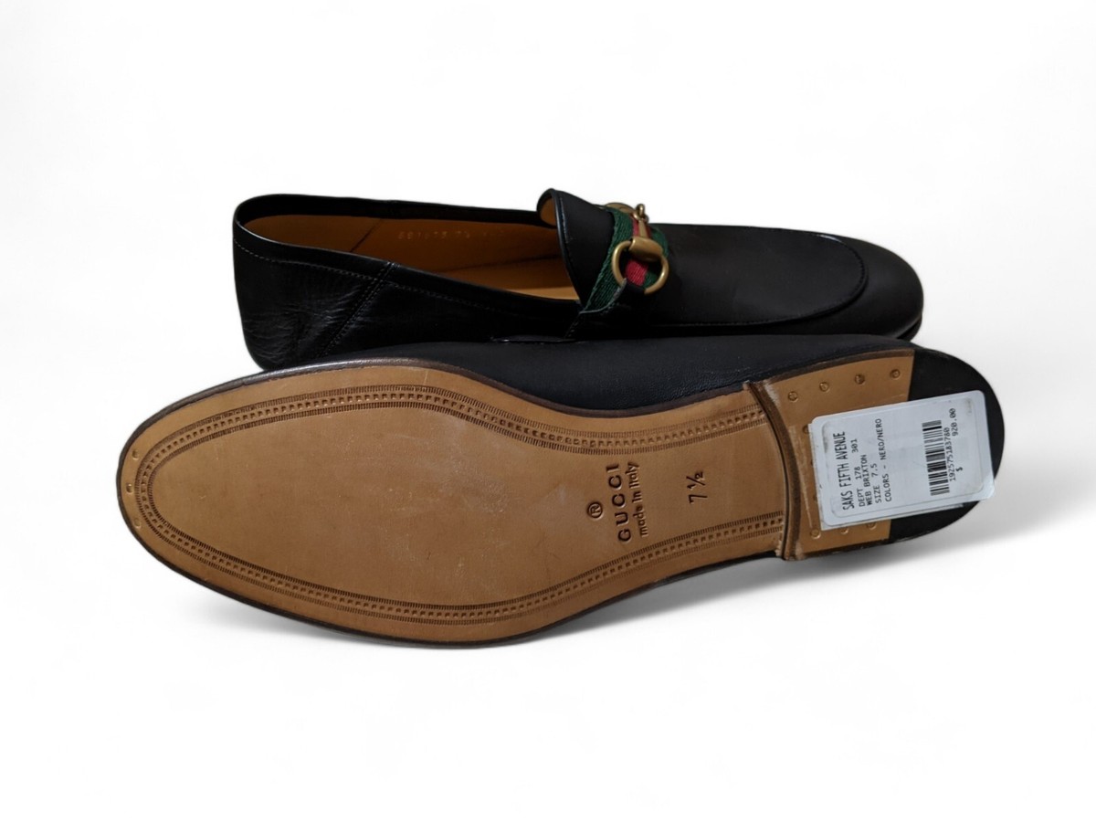 Gucci Brixton Loafers Size 8.5 Us (7.5 Gucci) | eBay