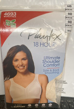 Playtex Women's 18 Hour Shoulder Comfort Wireless Bra 4693 44D Natural
