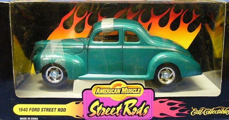 自動車 Ertl Collectibles 1940 Ford Street Rod 1940 FORD STREET ROD ERTL COLLECTIBLE MINT NEW IN BOX 1:18