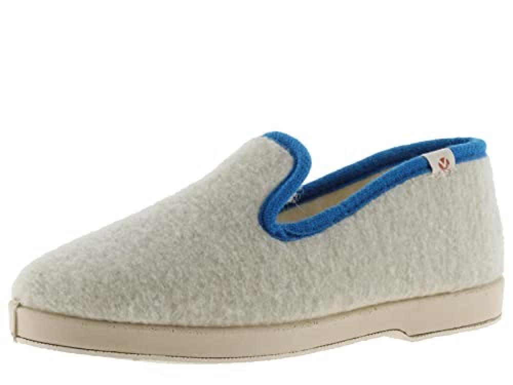 (TG. 41 EU) Wamba By Victoria Confortevole Picos Contrasto, Pantofole Donna, Gri