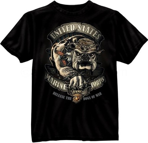 usmc bulldog t shirt