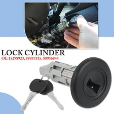 Ignition Lock Cylinder With 2 Key For Chevy Avalanche Silverado Suburban Truck