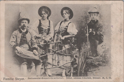 Postcard, postcard, family Steyer (n)50510