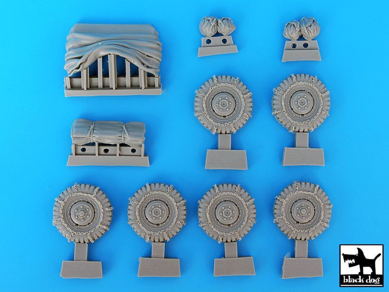 Set accessori Black Dog T35048 per Tamiya 1/35 foto 2