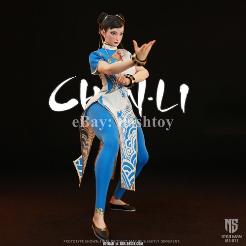 STAR MAN MS-011 1/6 Female Fighter ChunLi 12" Collectible Action Figure Model - Picture 3 of 20
