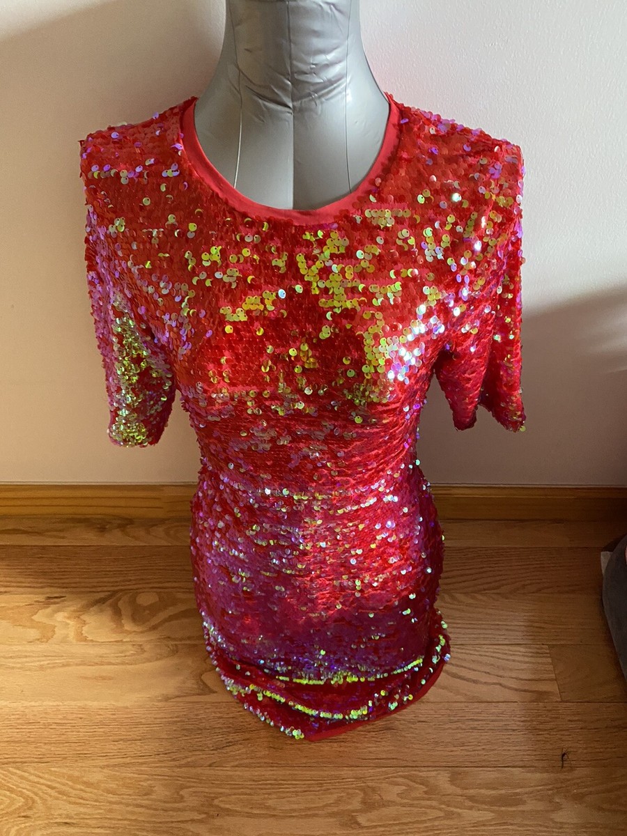 bcbg red sequin dress BCBG MAXAZRIA Pre-Fall 2025