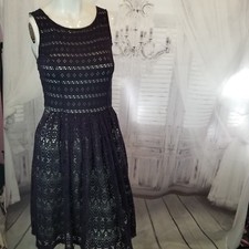 St Cl anthropolgie XS xsmall evening cocktail party black business dress