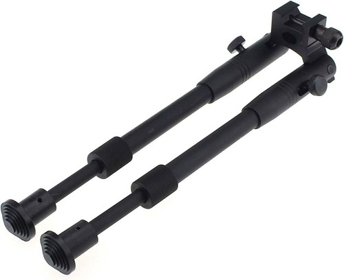6-9 inch Foldable Adjustable Height Hunting Rifle Bipod Fits for Picatinny Rail - Picture 1 of 18